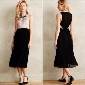Anthropologie Nomad Morgan Carper Isobel Dress MIDI Cocktail